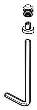 Delta Stryke RP100415SS Screw & Screw Cover - WM Bath Faucet
