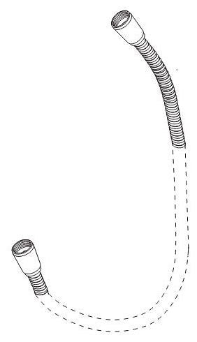 Delta Universal Showering Components RP100418SP Hose Assembly