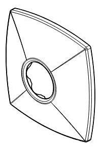 Delta Vesna RP100419 Shower Flange