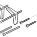 Brizo Levoir RP100438 Mounting Hardware Kit