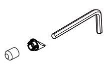 Brizo Levoir RP100443SL Screw, Cover and Wrench