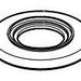 Brizo Levoir RP100445BNX Handle Escutcheon