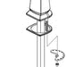 Delta Vesna RP100477SP Flange and Gasket 1 Hole
