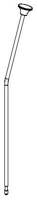 Delta Everly RP100510SS Lift Rod Repair Part