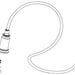Brizo Rook RP100565GL Hose & Sprayer Assembly