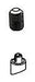 Brizo Rook RP100570BL Button & Set Screw