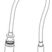 Brizo Rook RP100571SS Hose & Sprayer Assembly - Black