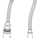 Brizo Rook RP100572SS Finished Hose & Sprayer Assembly