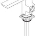 Brizo Vettis RP100586PC Spout Base Escutcheon