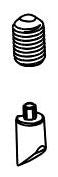 Brizo Rook RP100589PG Button & Set Screw