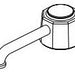 Brizo Rook RP100591PC Dispenser Body Assembly