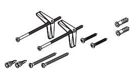 Brizo Atavis RP100602PC Mounting Hardware