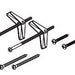 Brizo Atavis RP100602PN Mounting Hardware
