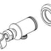 Brizo Atavis RP100605PC Wall Outlet