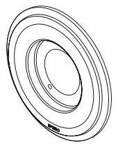 Brizo Atavis RP100606PC Sensori Escutcheon