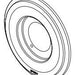 Brizo Atavis RP100606PC Sensori Escutcheon