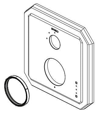 Brizo Virage RP100621PN Pressure Balance with 6F Diverter Escutcheon