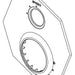 Brizo Rook RP100641PC Pressure Balance with 6F Diverter Escutcheon