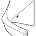 Brizo Virage RP100662PC Wall Mount Tub Filler Handle - Cold