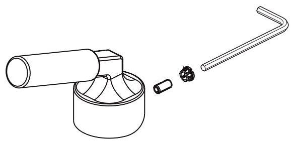 Delta RP100688PN Single Metal Lever Handle Kit
