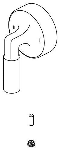 Delta RP100726PN 17 Series Temperature Knob and Cover