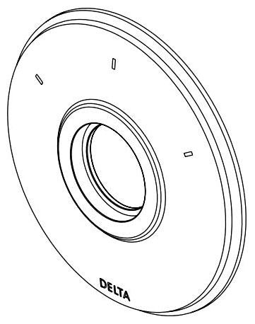 Delta Bowery RP100732KS Escutcheon - 3-Setting Diverter