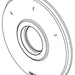 Delta Bowery RP100732KS Escutcheon - 3-Setting Diverter