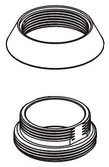 Delta Portwood RP100751SP Cap and Bonnet Nut