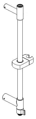 Delta Universal Showering Components RP100862SSPR 26" Round Shower Column