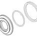 Delta Dorval RP100908 Spout Mounting Plate, Gasket And O-Ring