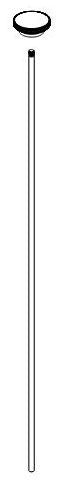 Brizo Invari RP100926PG Finial, Lift Rod & O-Ring