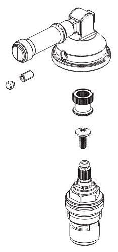 Delta RP100955BL Handle With Valve Cartridge