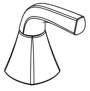 Peerless Parkwood RP100995 Handle assembly