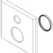 Delta RP101042SSPR Escutcheon - 3-Setting Int. Div. 17S