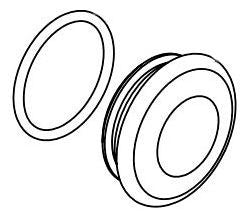 Brizo RP101117PG Screw Cap and O-Ring