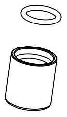 Brizo Litze RP101126PG Spout Tip