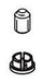 Brizo Invari RP101149SL Screw-Set, Button & Wrench