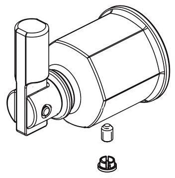 Brizo Invari RP101154PC Valve with Diverter Trim - Diverter Lever Handle
