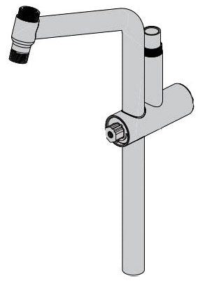 Brizo Invari RP101160SL Slide Bar Shower Arm
