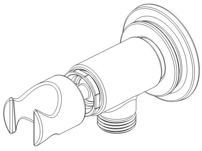 Brizo Invari RP101167PN Wall Mount Handshower Assembly