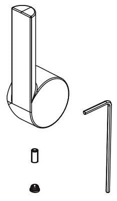 Delta Keele RP101197PC Handle Assembly