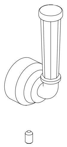 Brizo Rook RP101245BL Handle & Set Screw
