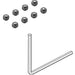 Brizo RP101262 Set Screws and Wrench