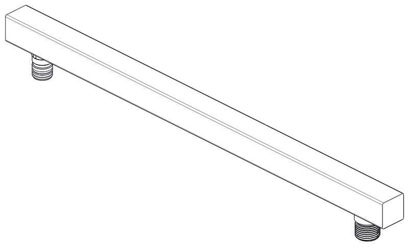 Brizo RP101273PG Overhead Shower Arm - Square