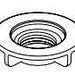 Delta No Brand RP101282 Mounting Nut