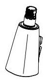 Delta Lenta RP101314CZ Wand Assembly with ShieldSpray
