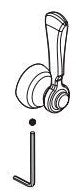 Peerless Elmhurst RP101321SS Handle kit