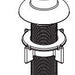Peerless Elmhurst RP101326 Spray, hose assembly&Spray support