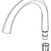 Delta Emmeline RP101347PCPR Spout Assembly
