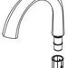 Delta Emmeline RP101348CZPR Spout Assembly